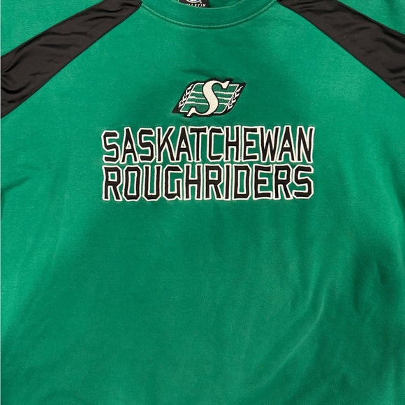 Green Saskatchewan Roughriders Men's Sweater - Picture 2 of 7